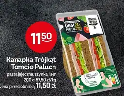 Żabka Kanapka trójkąt pasta jajeczna, szynka i ser Tomcio Paluch oferta