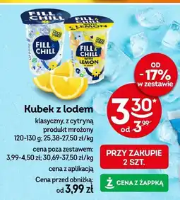 Żabka Kubek z lodem klasyczny, z cytryną Fill & Chill oferta