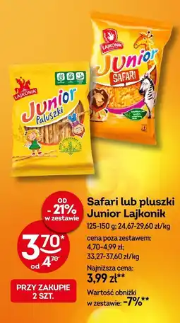 Żabka Paluszki Junior Lajkonik oferta