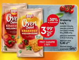 Żabka Krakersy Lay's Oven Baked pomidor z bazylią/papryka w ziołach/warzywa z cebulką oferta