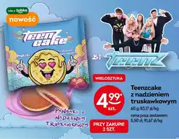 Żabka Ciastka Teenzcake z nadzieniem truskawkowym oferta