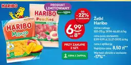 Żabka Żelki Haribo różne rodzaje oferta