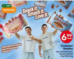Żabka Croissant Smashy biała czekolada-maliny, mleczna czekolada oferta