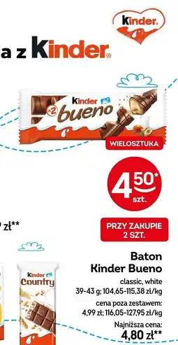 Żabka Baton Kinder Country oferta