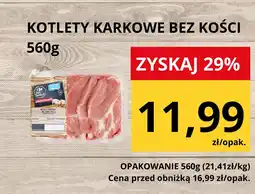 Supeco Kotlety karkowe bez kości Supeco oferta