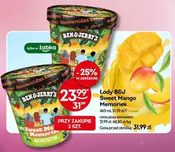 Żabka Lody Ben & Jerry's Sweet Mango Memories oferta