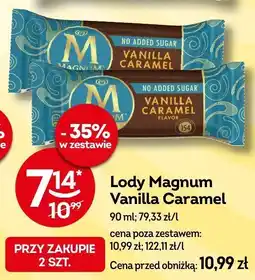 Żabka Lody Magnum Vanilla Caramel oferta