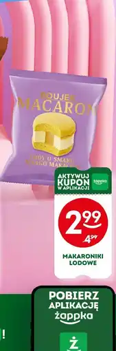 Żabka Lody makaroniki lodowe Boujee Macaron mango-marakuja oferta