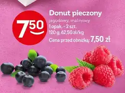 Żabka Donut pieczony jagodowy, malinowy Żabka oferta