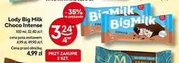 Żabka Lody Big Milk Choco Intense Algida oferta