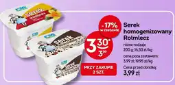 Żabka Serek homogenizowany Rolmlecz różne rodzaje oferta