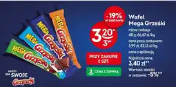 Żabka Wafel Mega Grześki różne rodzaje oferta
