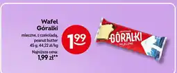 Żabka Wafel Góralki mleczne, z czekoladą, peanut butter oferta