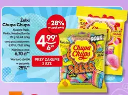 Żabka Żelki Chupa Chups Kwaśne Paski, Pinkis, Kwaśne Bomby oferta