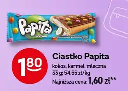 Żabka Ciastko Papita kokos, karmel, mleczna oferta