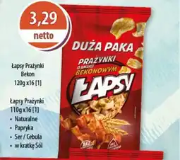 DUO-TES Łapsy Prażynki Bekon oferta