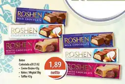 DUO-TES Baton Czekolada Roshen oferta