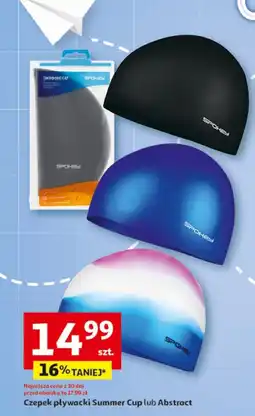 Auchan Czepek pływacki Summer Cup lub Abstract oferta