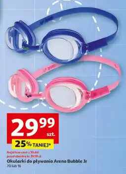 Auchan Okularki do pływania Arena Bubble Jr oferta