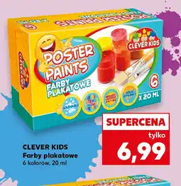 Kaufland Farby plakatowe Clever Kids oferta