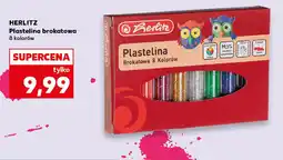 Kaufland Plastelina brokatowa Herlitz oferta