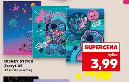 Kaufland Zeszyt A5 Disney Stitch oferta