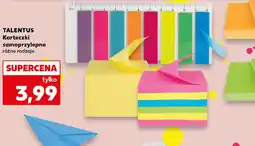 Kaufland Karteczki samoprzylepne Talentus oferta