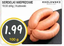 Słoneczko Serdelki wieprzowe kozłowski oferta