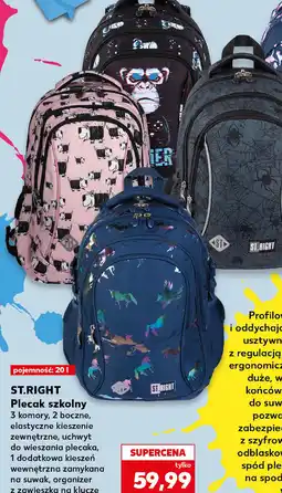 Kaufland Plecak szkolny ST.RIGHT oferta