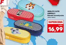 Kaufland Piórnik kosmetyczka Herlitz Cute Animals oferta