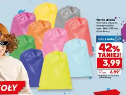 Kaufland Worek szkolny oferta