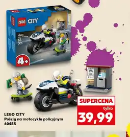 Kaufland LEGO City Pościg na motocyklu policyjnym oferta
