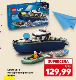 Kaufland Lego City Pościg łodzią policyjną 60456 oferta