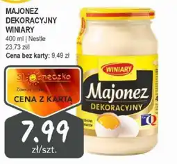 Słoneczko Majonez dekoracyjny winiary nestle oferta
