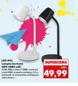 Kaufland Lampka biurkowa ORO VERO LED oferta