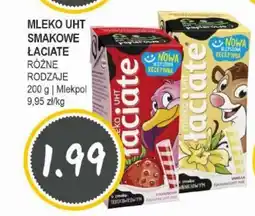 Słoneczko Mleko uht smakowe łaciate Mlekpol oferta