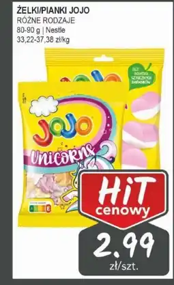 Słoneczko Żelki/pianki jojo Nestle oferta
