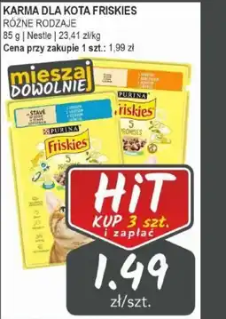 Słoneczko Karma dla kota friskies nestle oferta