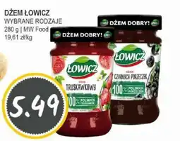 Słoneczko Dżem łowicz mw food oferta