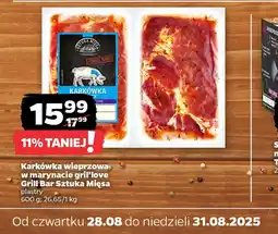 Netto Karkówka wieprzowa w marynacie gril'love Grill Bar Sztuka Mięsa oferta