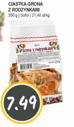 Słoneczko Ciastka grona z rodzynkami sofio oferta