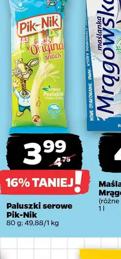 Netto Paluszki serowe Pik-Nik oferta