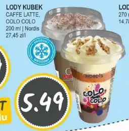 Słoneczko Lody kubek nordis oferta