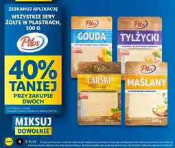 Lidl Ser maślany Pilos oferta