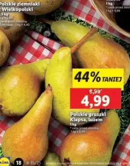 Lidl Gruszka klapsa oferta