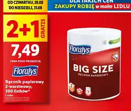Lidl Ręcznik papierowy Floralys oferta