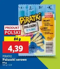 Lidl Paluszki serowe Pikok Piratki oferta