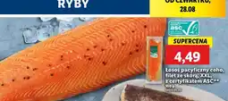 Lidl Łosoś pacyficzny coho filet xxl Connoisseur oferta
