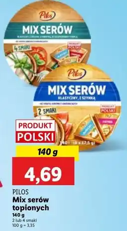 Lidl Mix serów klasyczny z szynką Pilos oferta