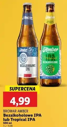 Lidl Piwo tropical Amber oferta